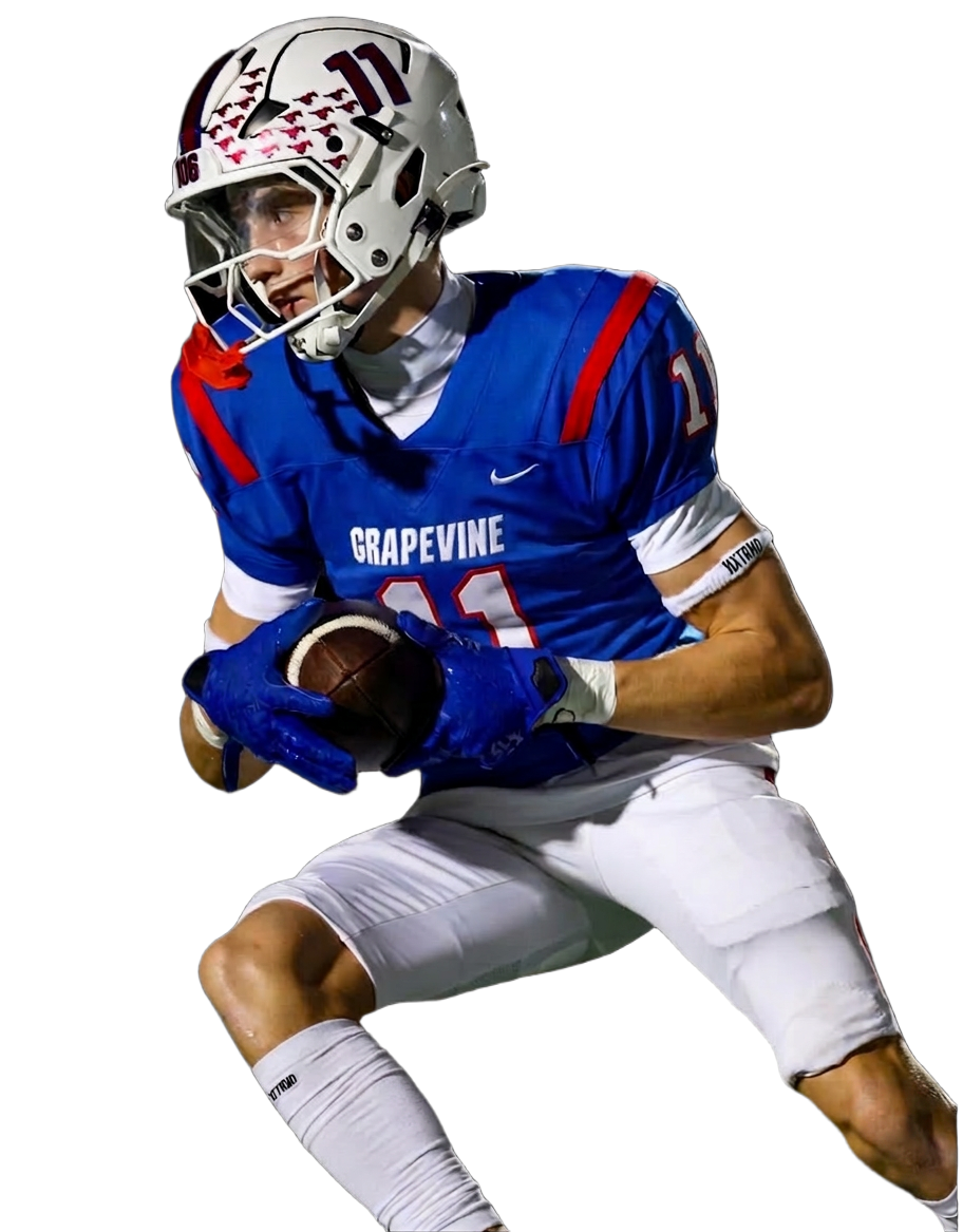 Brody Hunter #11, Grapevine Mustangs WR/ATH